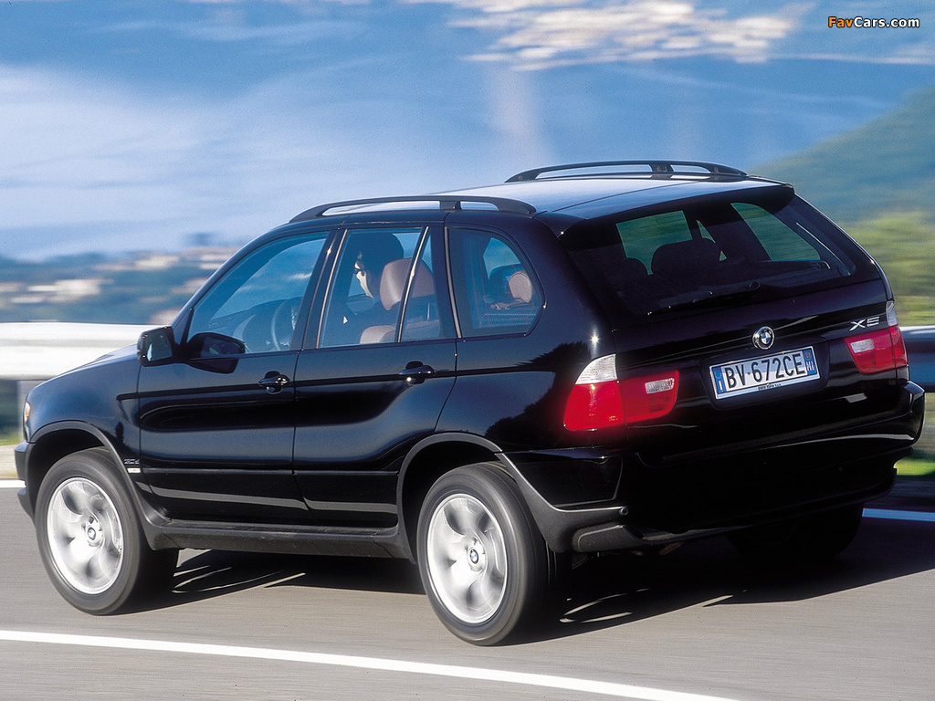 Photos of BMW X5 3.0d (E53) 2001–03 (1024 x 768)