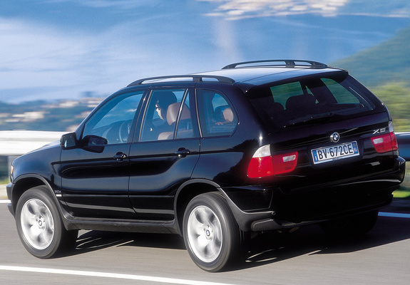Photos of BMW X5 3.0d (E53) 2001–03