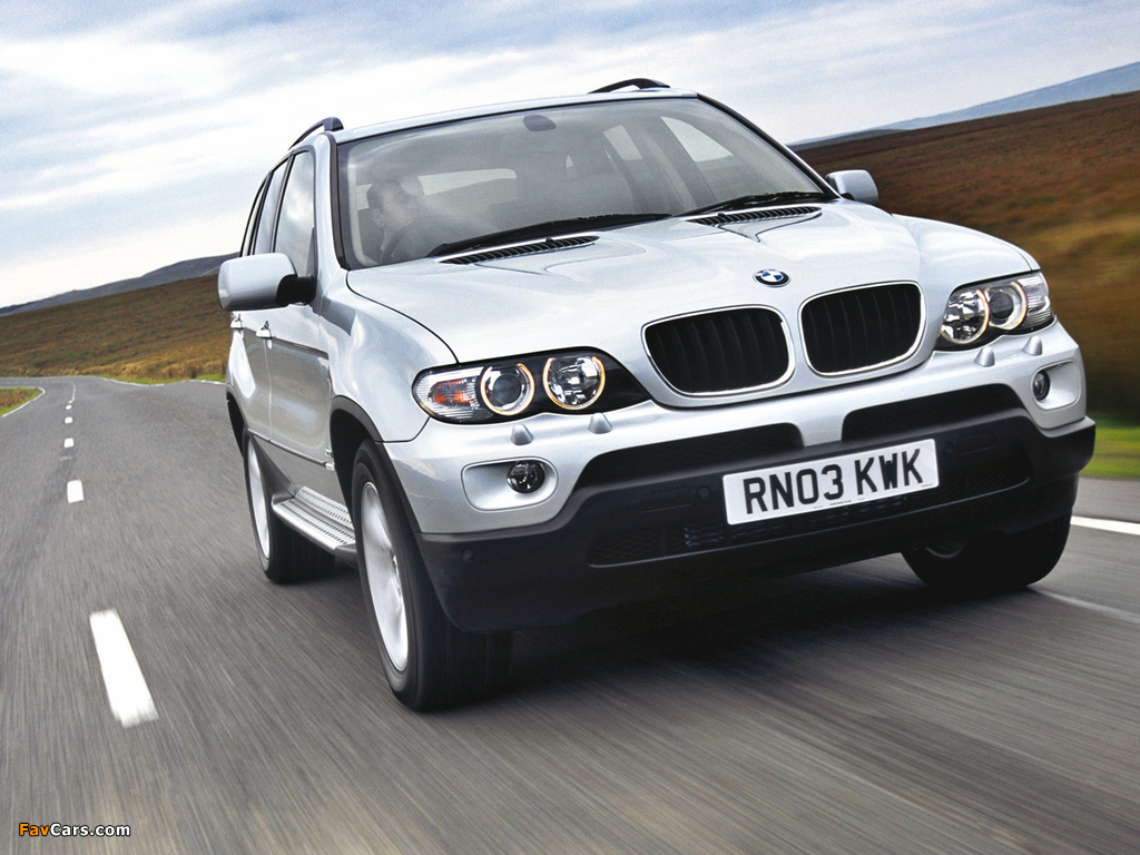 Photos of BMW X5 3.0d UK-spec (E53) 2003–07 (1024 x 768)