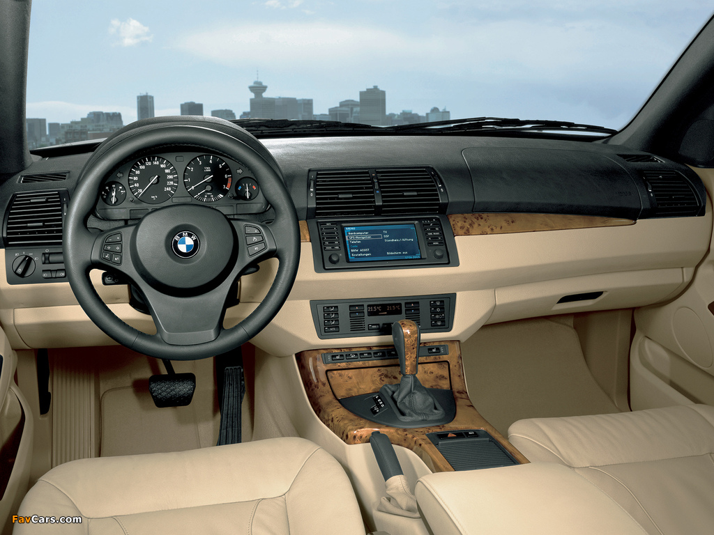 Photos of BMW X5 3.0i (E53) 2003–07 (1024 x 768)