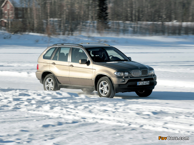 Photos of BMW X5 4.4i (E53) 2003–07 (640 x 480)