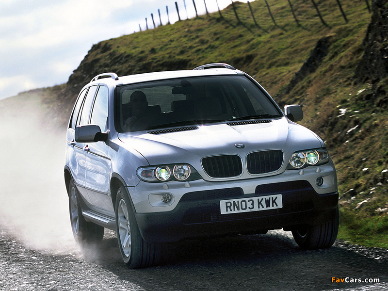 Photos of BMW X5 3.0d UK-spec (E53) 2003–07 (800 x 600)