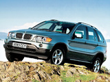 Pictures of BMW X5 4.4i UK-spec (E53) 2000–03