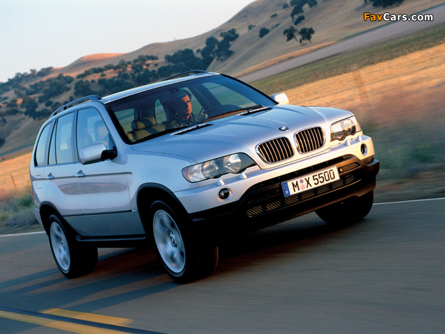 Pictures of BMW X5 4.4i (E53) 2000–03 (640 x 480)