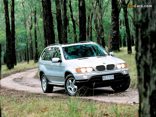 Pictures of BMW X5 4.4i AU-spec (E53) 2000–03 (640 x 480)