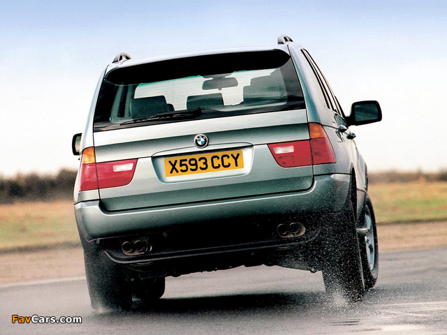 Pictures of BMW X5 4.4i UK-spec (E53) 2000–03 (640 x 480)