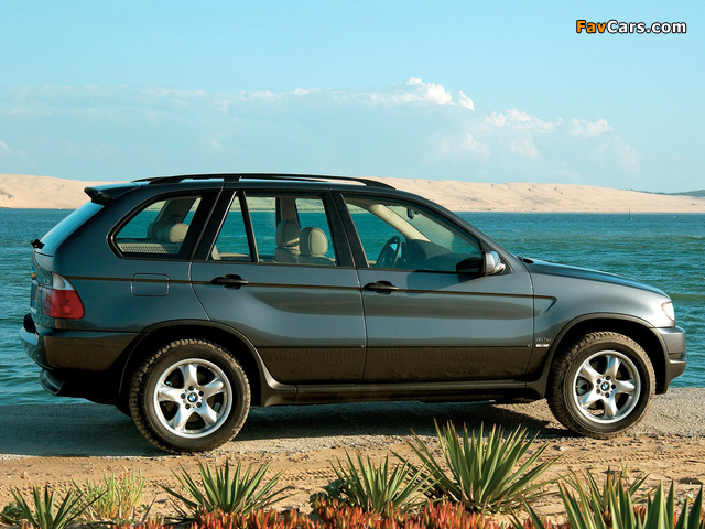 Pictures of BMW X5 3.0d (E53) 2001–03 (640 x 480)