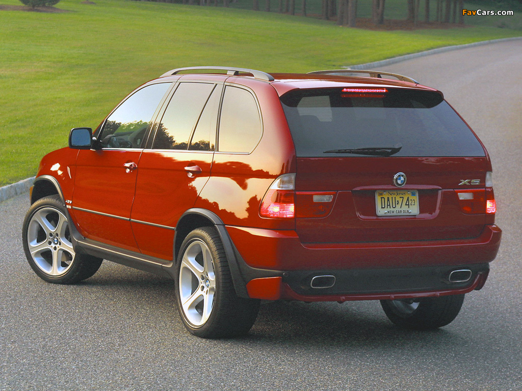 Pictures of BMW X5 4.6is US-spec (E53) 2002–03 (1024 x 768)