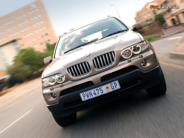 Pictures of BMW X5 4.4i ZA-spec (E53) 2003–07 (640 x 480)