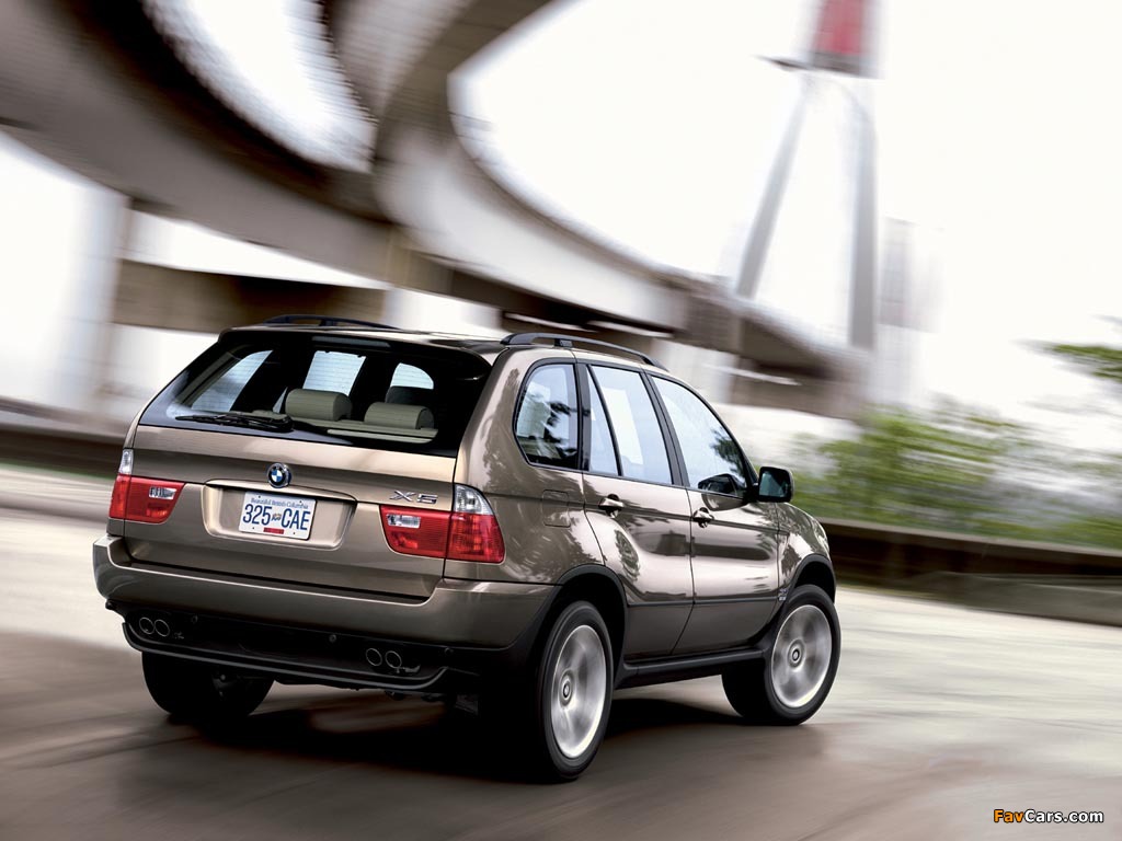 Pictures of BMW X5 4.4i (E53) 2003–07 (1024 x 768)