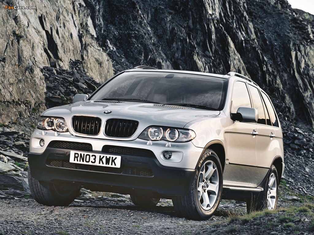 Pictures of BMW X5 3.0d UK-spec (E53) 2003–07 (1024 x 768)