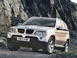 Pictures of BMW X5 3.0d UK-spec (E53) 2003–07