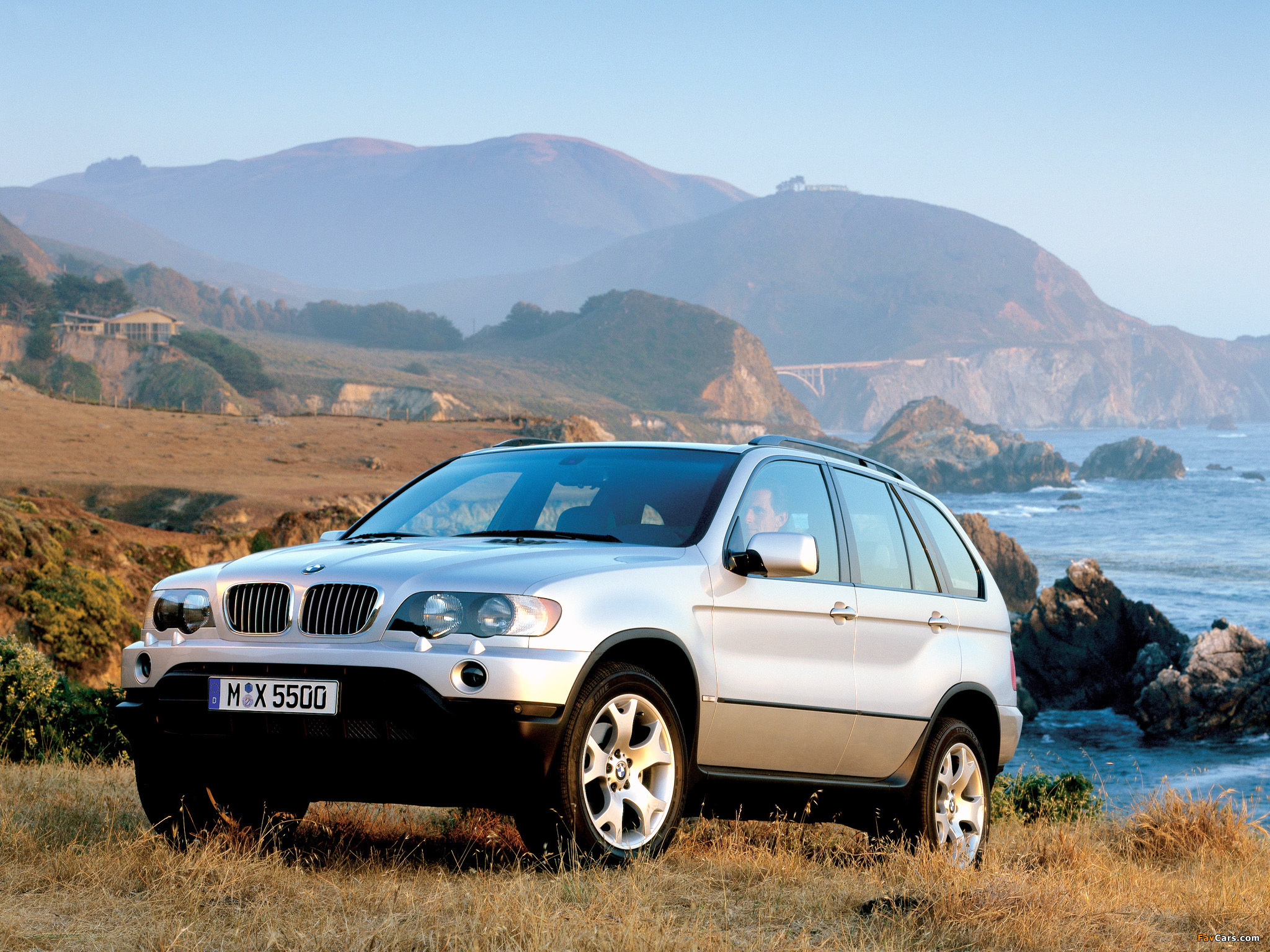 BMW X5 4.4i (E53) 2000–03 wallpapers (2048 x 1536)