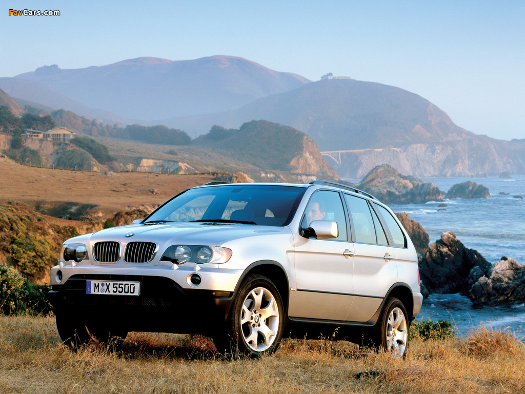 BMW X5 4.4i (E53) 2000–03 wallpapers (1024 x 768)