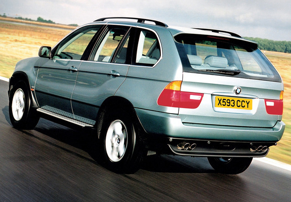BMW X5 4.4i UK-spec (E53) 2000–03 wallpapers