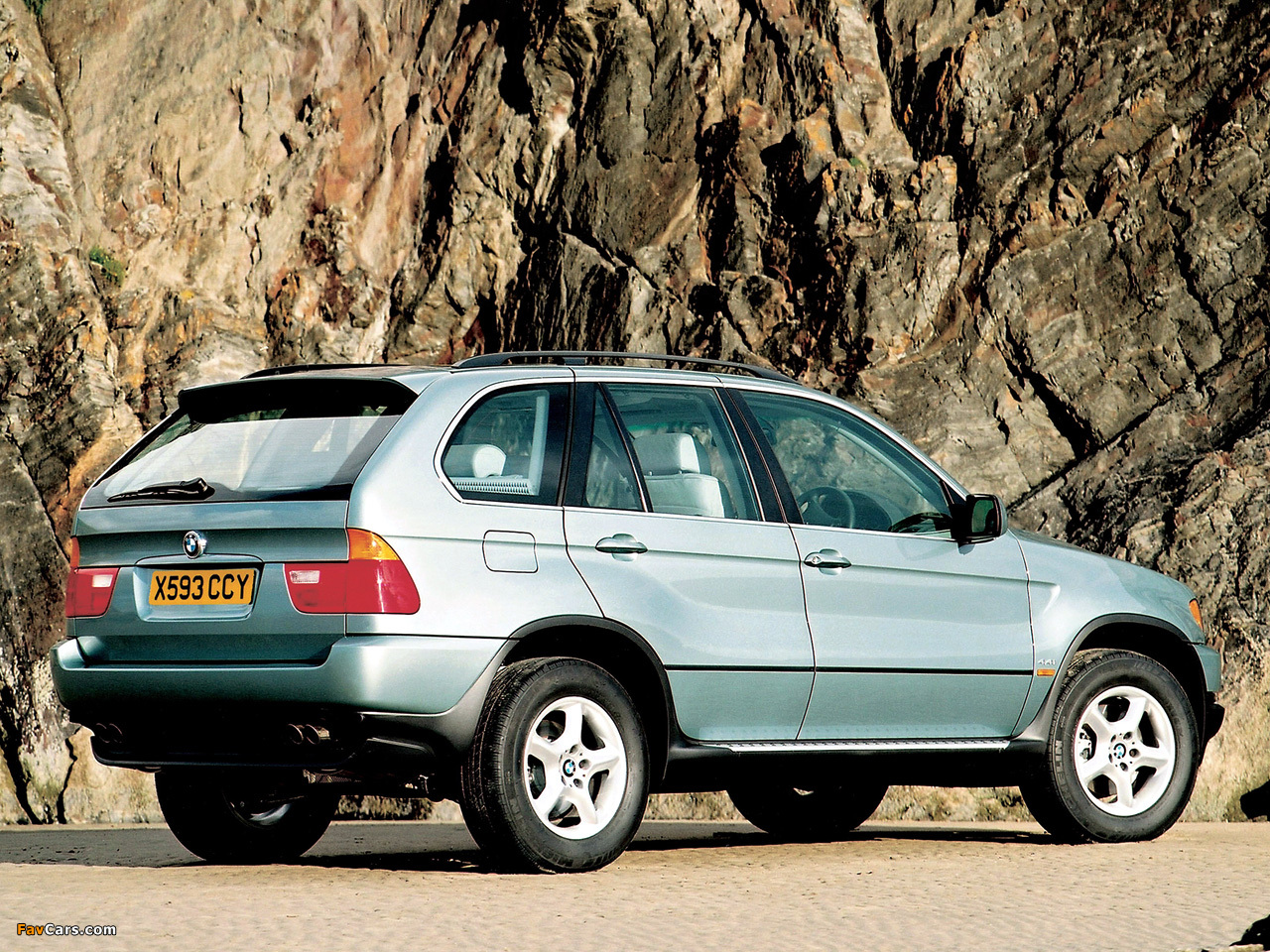 BMW X5 4.4i UK-spec (E53) 2000–03 wallpapers (1280 x 960)