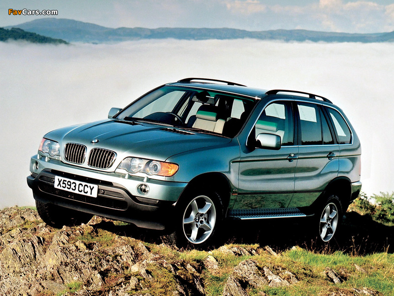 BMW X5 4.4i UK-spec (E53) 2000–03 wallpapers (800 x 600)