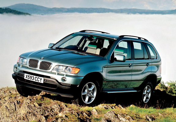 BMW X5 4.4i UK-spec (E53) 2000–03 wallpapers