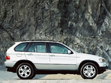 BMW X5 3.0i UK-spec (E53) 2000–03 wallpapers