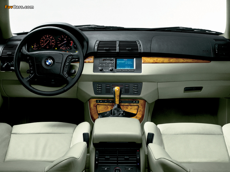 BMW X5 4.4i (E53) 2000–03 wallpapers (800 x 600)