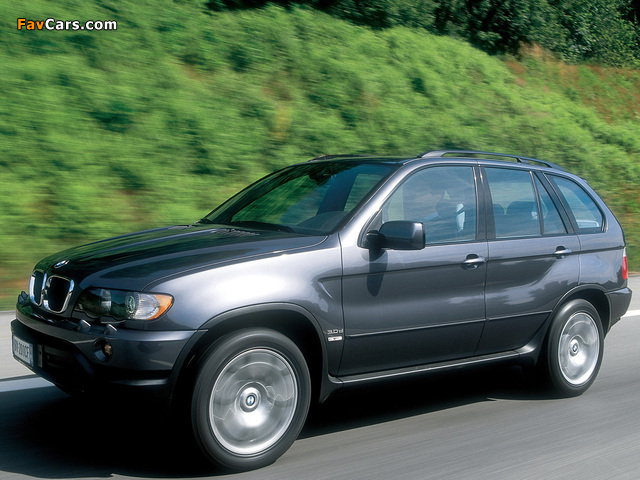 BMW X5 3.0d (E53) 2001–03 wallpapers (640 x 480)