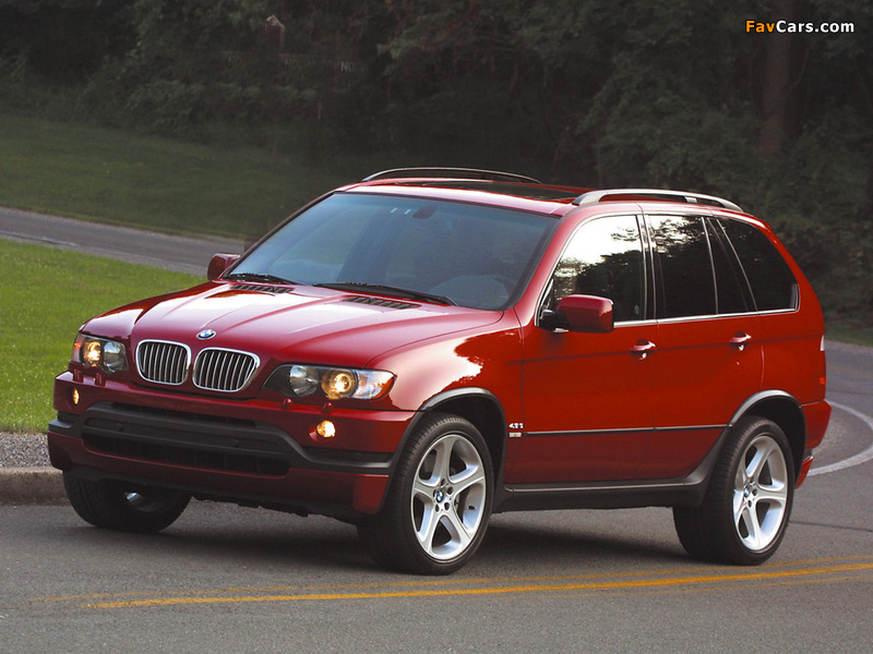 BMW X5 4.6is US-spec (E53) 2002–03 wallpapers (800 x 600)