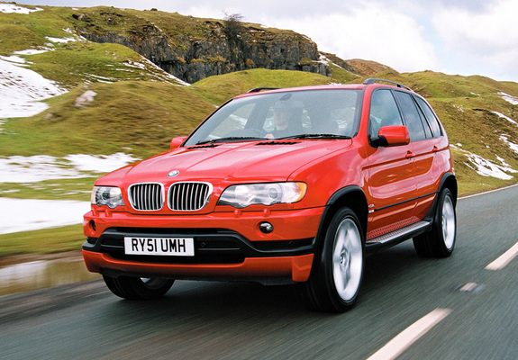 BMW X5 4.6is UK-spec (E53) 2002–03 wallpapers