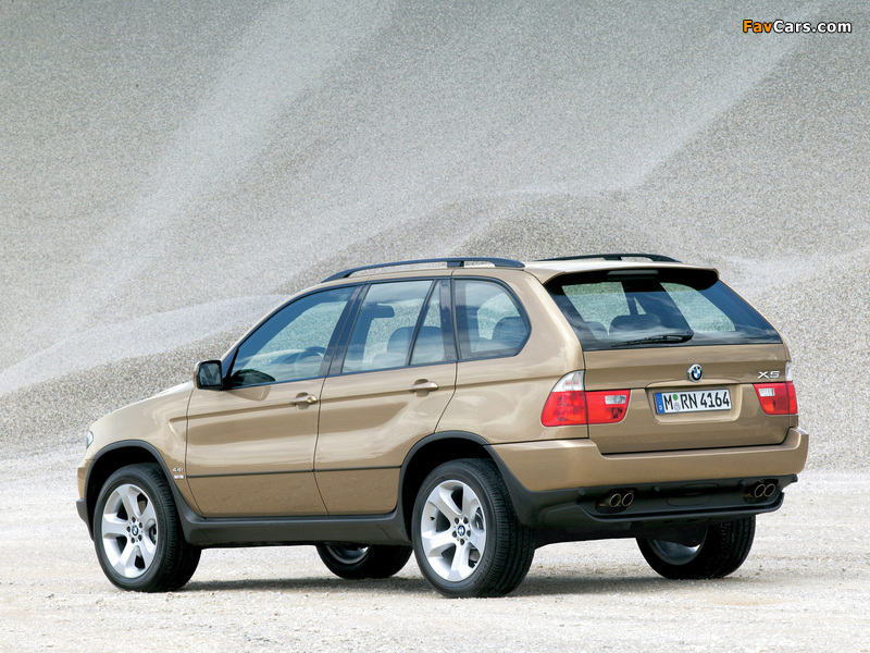BMW X5 4.4i (E53) 2003–07 wallpapers (800 x 600)