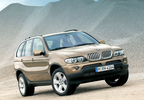 BMW X5 4.4i (E53) 2003–07 wallpapers
