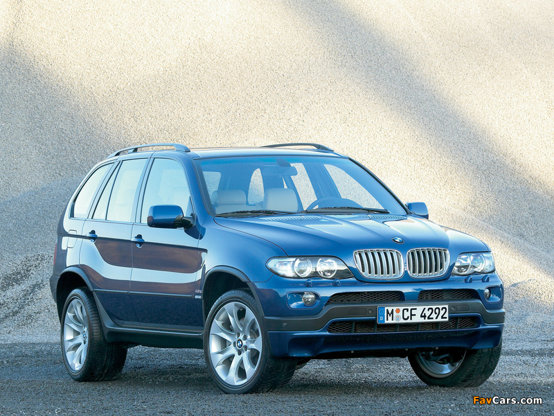 BMW X5 4.8is (E53) 2004–07 wallpapers (800 x 600)