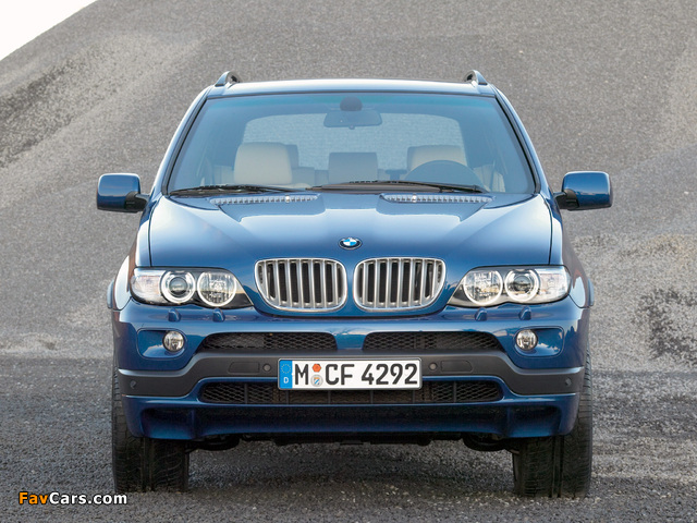BMW X5 4.8is (E53) 2004–07 wallpapers (640 x 480)