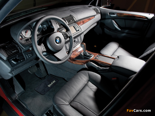BMW X5 4.8is US-spec (E53) 2004–07 wallpapers (640 x 480)