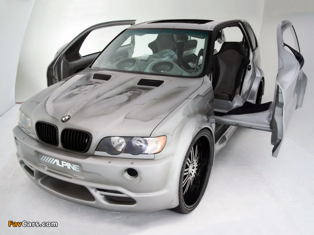 Alpine Electronics BMW X5 Ultimate Listening Machine (E53) 2005 wallpapers (640 x 480)