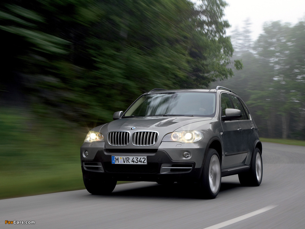 BMW X5 4.8i (E70) 2007–10 wallpapers (1024 x 768)