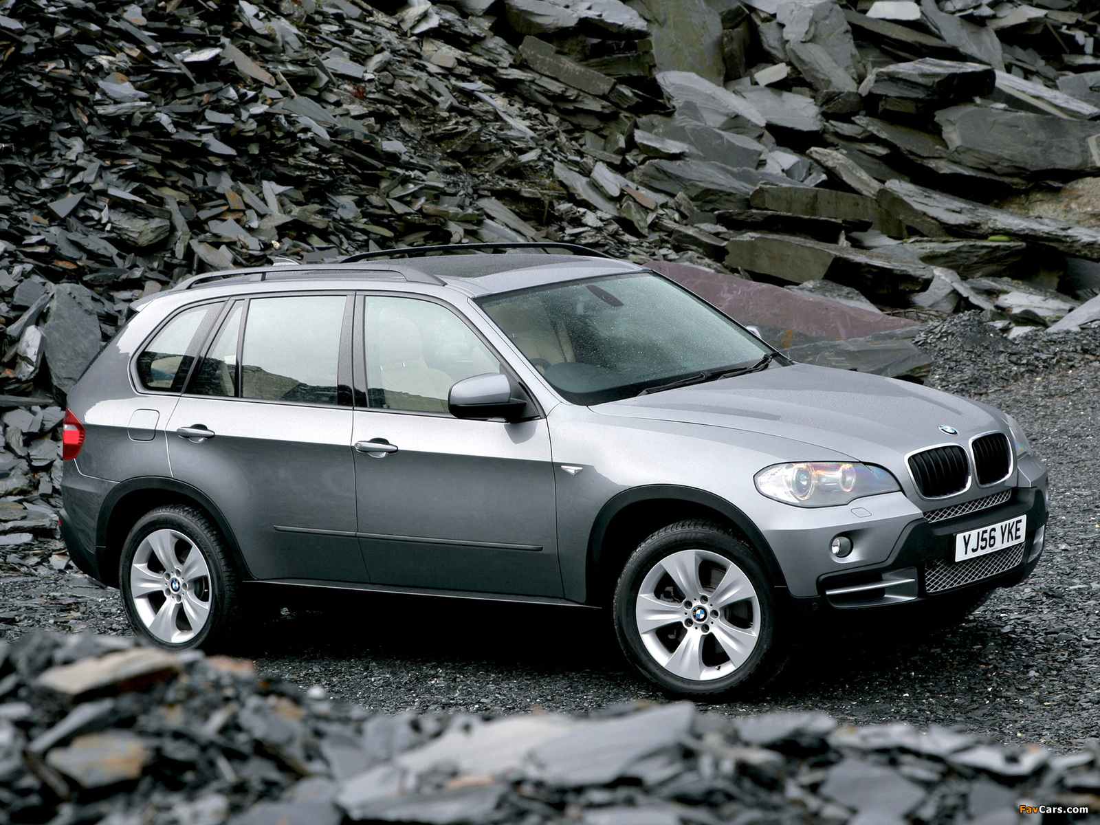 BMW X5 UK-spec (E70) 2007–10 wallpapers (1600 x 1200)