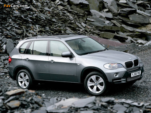 BMW X5 UK-spec (E70) 2007–10 wallpapers (640 x 480)