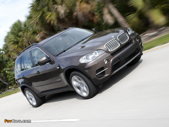 BMW X5 xDrive50i (E70) 2010 wallpapers (640 x 480)