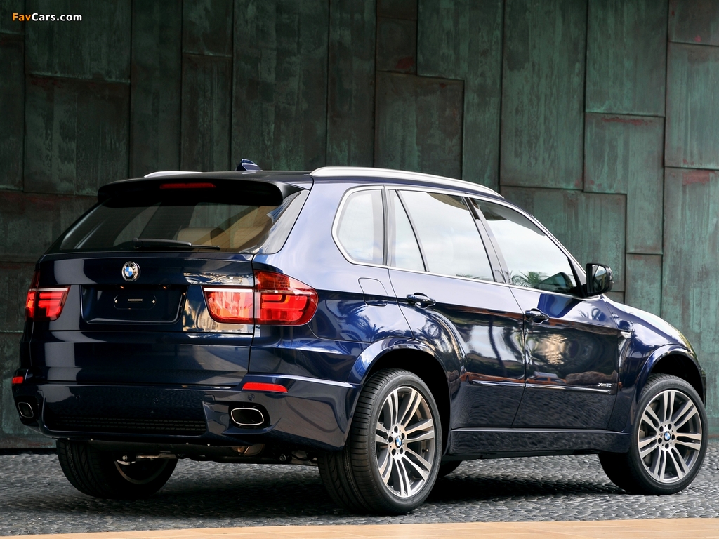 BMW X5 xDrive50i M Sports Package (E70) 2010 wallpapers (1024 x 768)