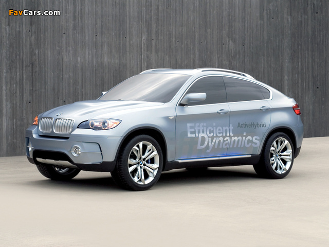 BMW X6 ActiveHybrid Concept (72) 2007 images (640 x 480)