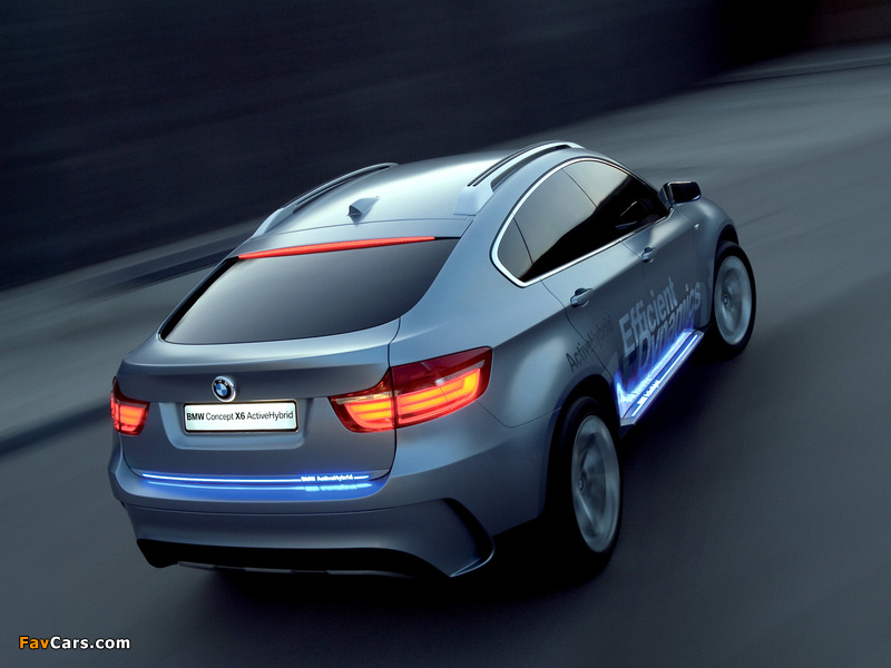BMW X6 ActiveHybrid Concept (72) 2007 photos (800 x 600)