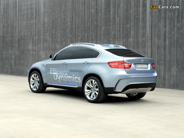 BMW X6 ActiveHybrid Concept (72) 2007 photos (640 x 480)