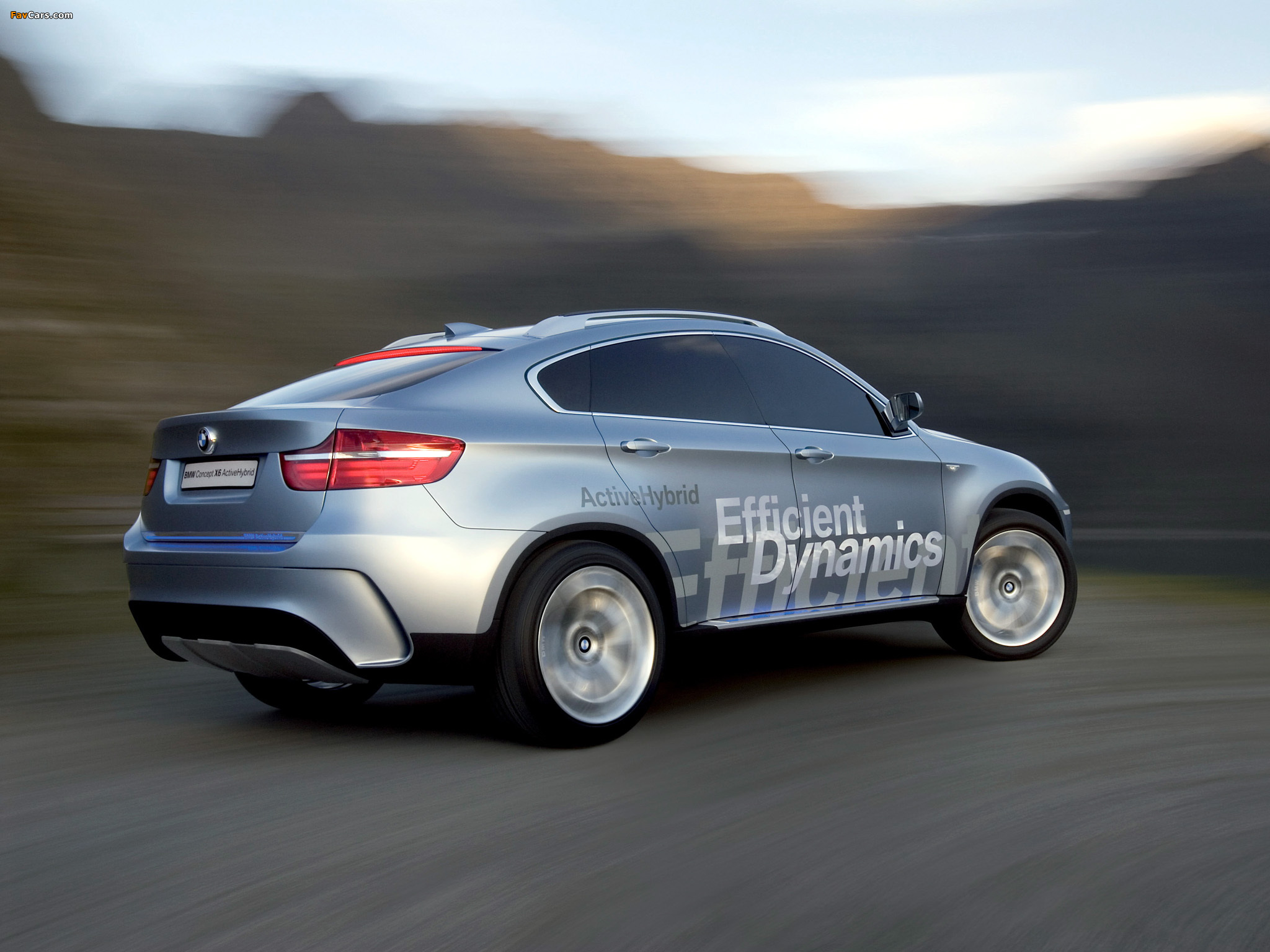 BMW X6 ActiveHybrid Concept (72) 2007 pictures (2048 x 1536)