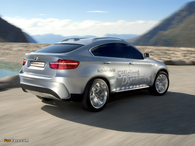 BMW X6 ActiveHybrid Concept (72) 2007 wallpapers (800 x 600)