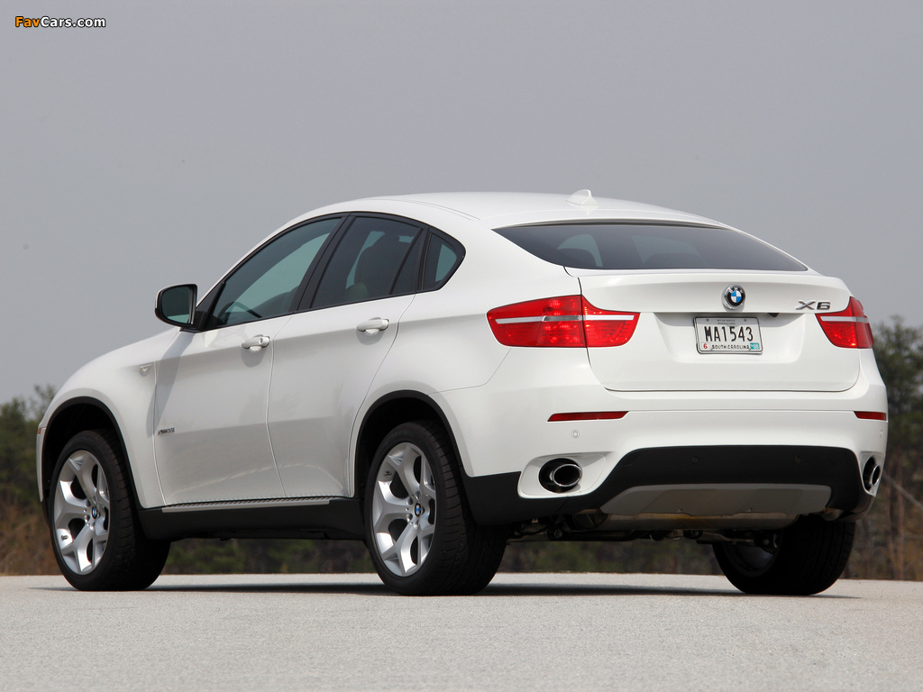 BMW X6 xDrive35i US-spec (E71) 2008–12 images (1024 x 768)