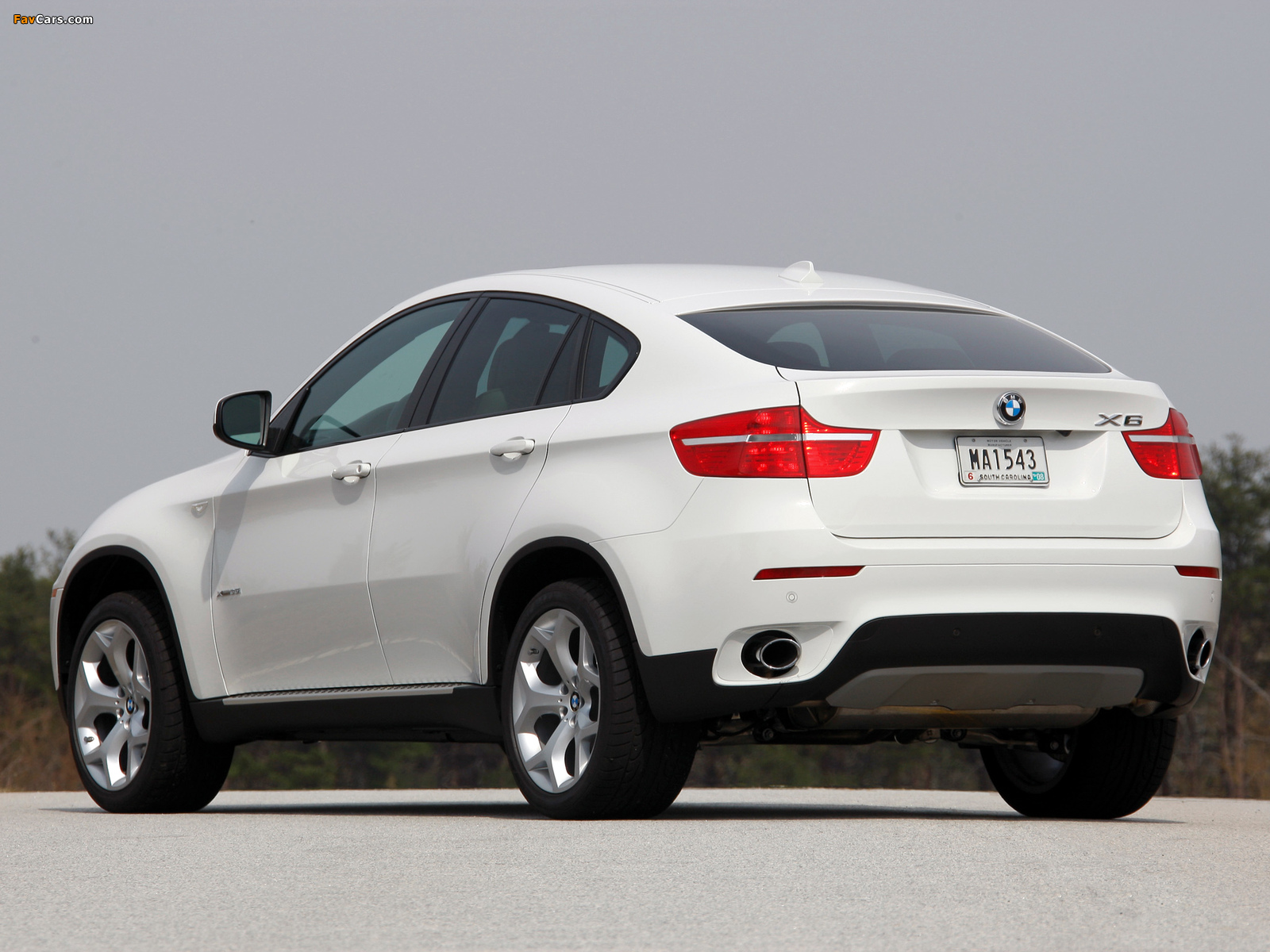 BMW X6 xDrive35i US-spec (E71) 2008–12 images (1600 x 1200)