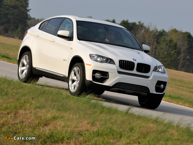 BMW X6 xDrive35i US-spec (E71) 2008–12 images (640 x 480)