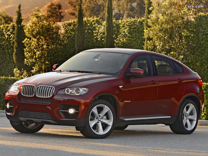 BMW X6 xDrive50i US-spec (E71) 2008–12 images (800 x 600)