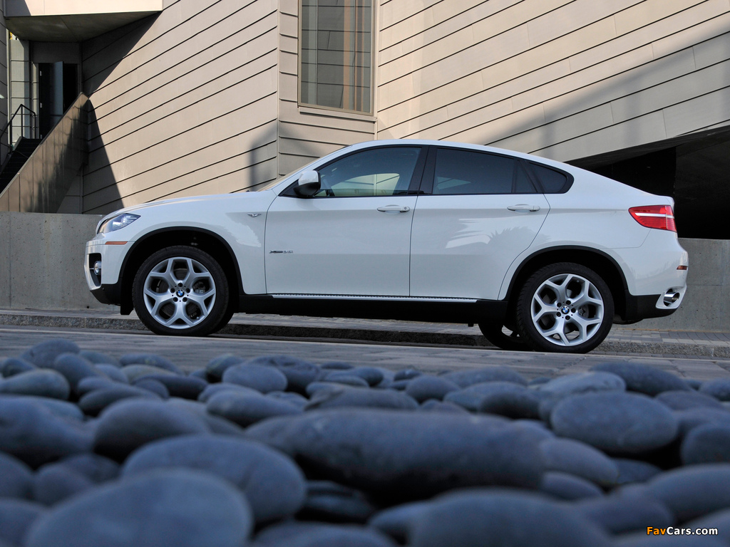 BMW X6 xDrive35i US-spec (E71) 2008–12 images (1024 x 768)