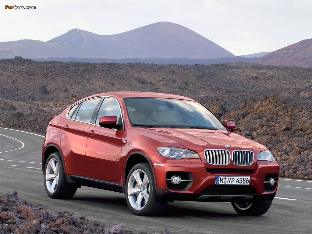 BMW X6 xDrive50i (E71) 2008–12 images (1024 x 768)