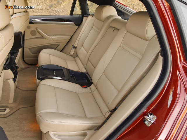 BMW X6 xDrive50i US-spec (E71) 2008–12 photos (640 x 480)